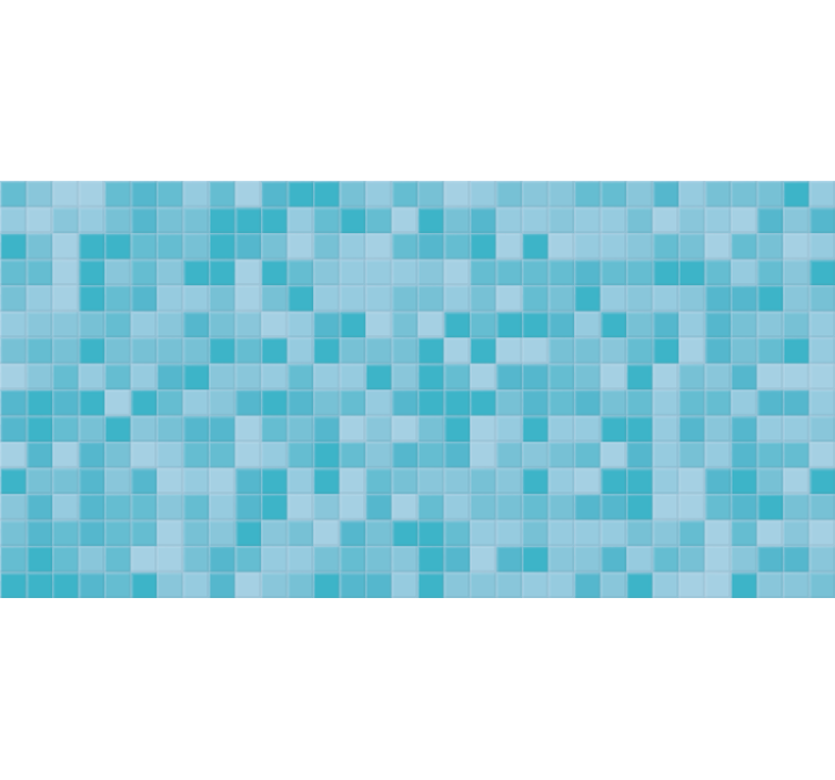 Rollo fenster blau im venezianischen stil - TenStickers