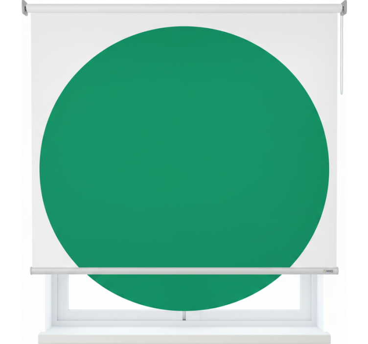 Rollo fenster grün in grün - TenStickers