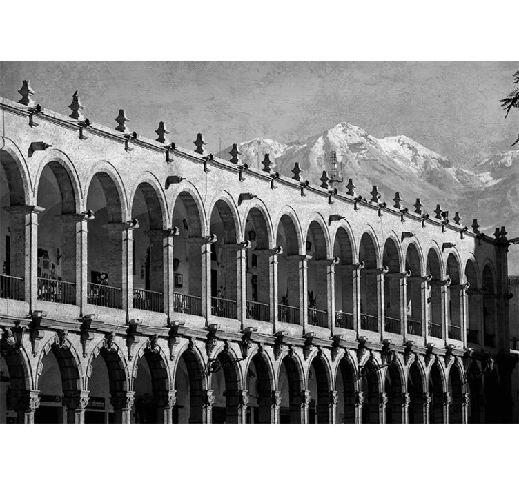 Rollo fenster wohnzimmer im historischen arequipa - TenStickers