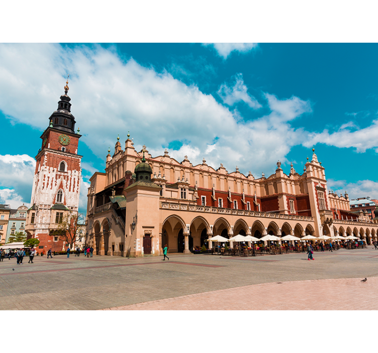 Rollo fenster wohnzimmer hauptmarkt in krakau - TenStickers