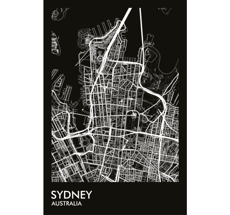 Rollo fenster wohnzimmer mapa sydney design - TenStickers