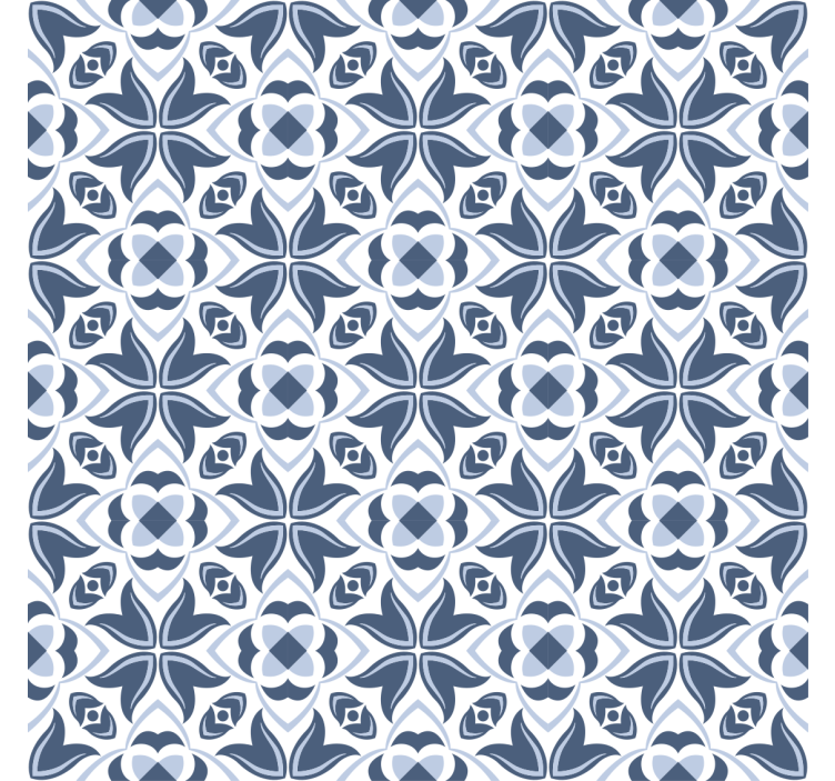 Rollo fenster wohnzimmer im hampton style blumenstrauß - TenStickers