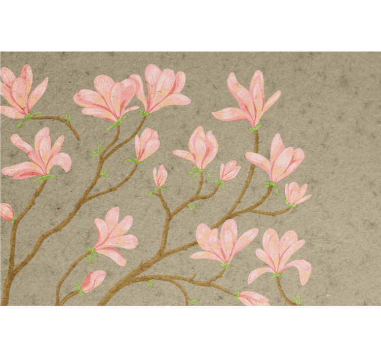 Rollo fenster wohnzimmer im vintage magnolia stil - TenStickers