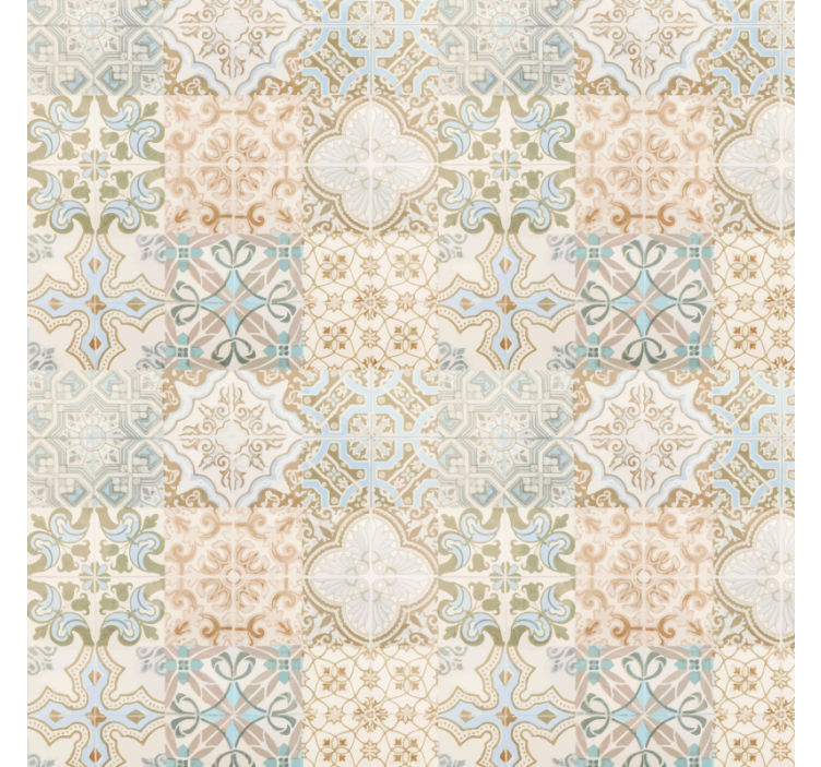 Rollo fenster beige im alten spanischen stil - TenStickers