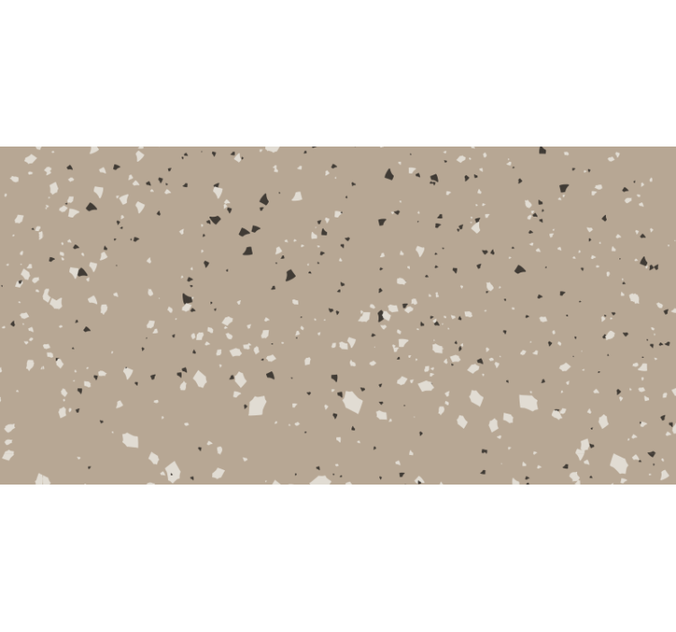 Rollo fenster beige mit beiger terrazzo-optik - TenStickers