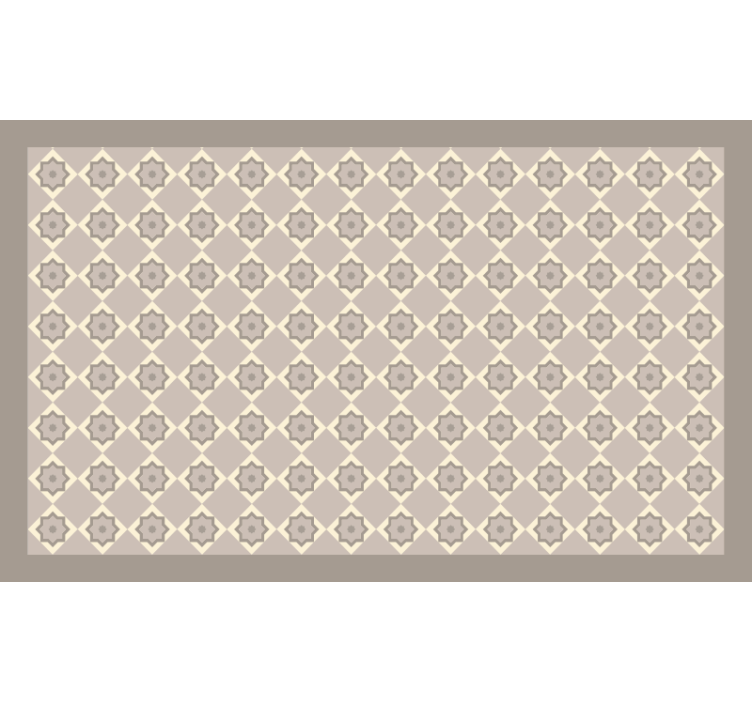 Rollo fenster beige und zementbeige fliesen - TenStickers