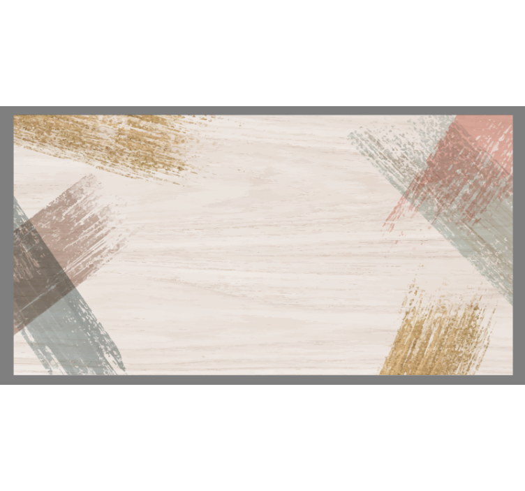 Rollo fenster beige holzblock - TenStickers