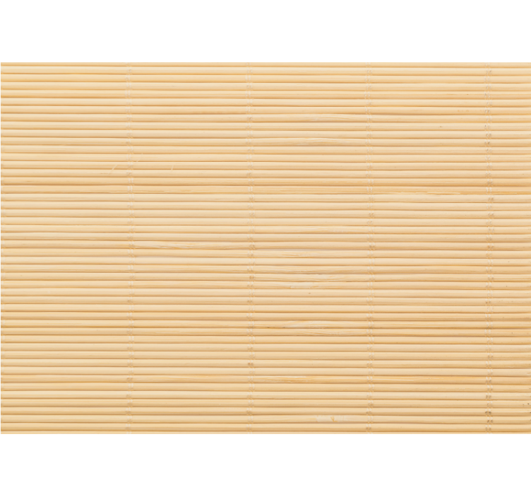 Rollo fenster beige mit bambusimitat-muster - TenStickers