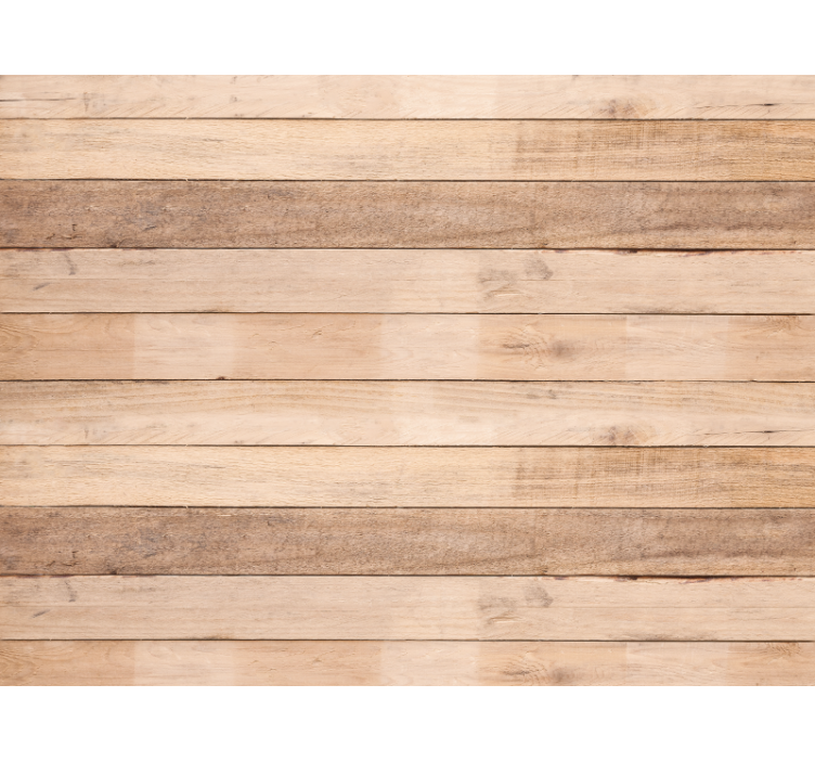 Rollo fenster beige mit natürlichem holzplankenmuster - TenStickers