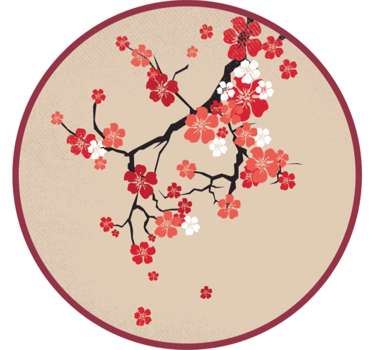 Rollo fenster beige koreanische natur - TenStickers