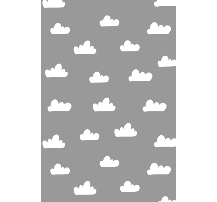 Rollo Fenster Babyzimmer wolkige himmel - TenStickers