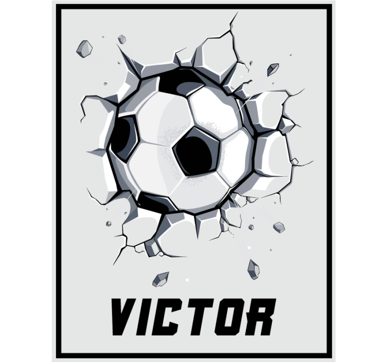 Breaking ball benutzerdefinierte bedruckte fenster schatten - TenStickers