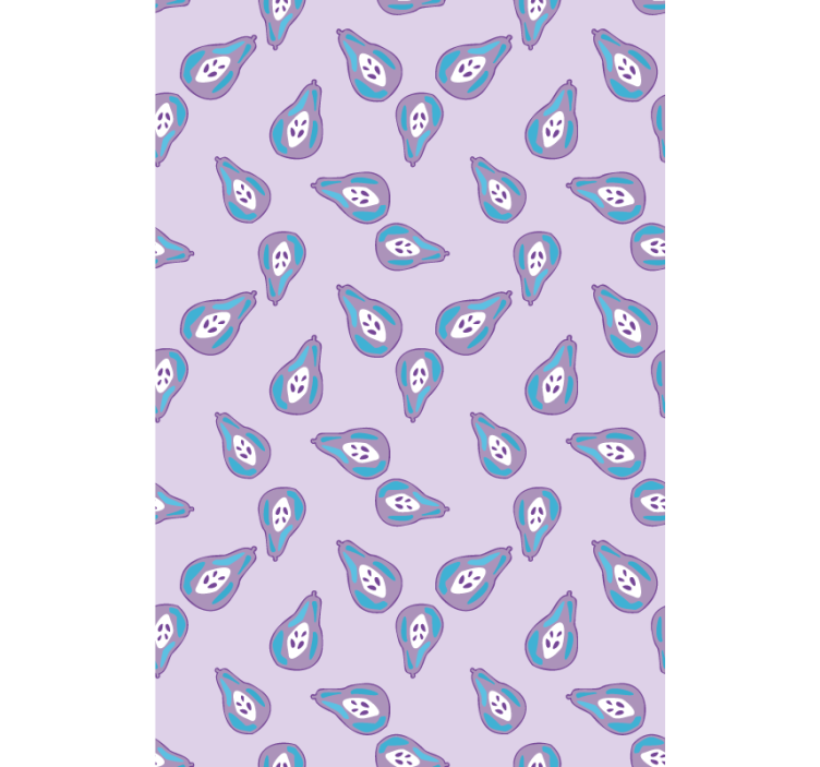 Rollo Fenster Obst verspieltes birnenmuster - TenStickers