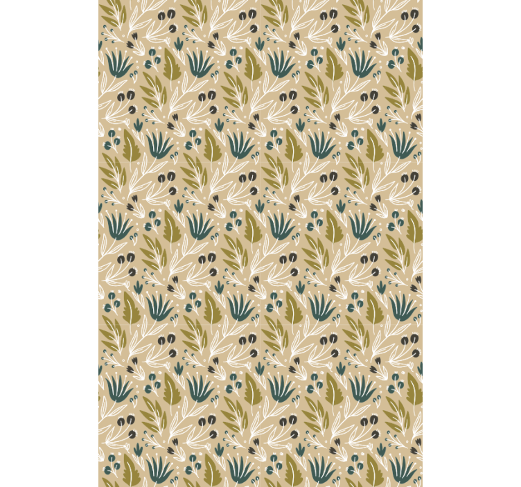 Blumen klassisches schönes Rollo - TenStickers