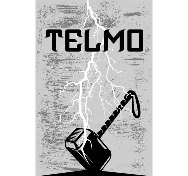 rollo Geeks Held des hammers - TenStickers