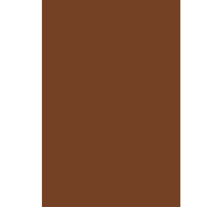 rollo Küche Einfache braune farbe - TenStickers