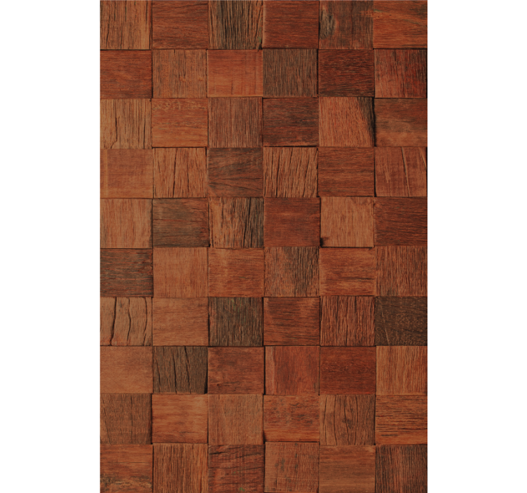 Rollo Fenster Muster kantholzplatten - TenStickers