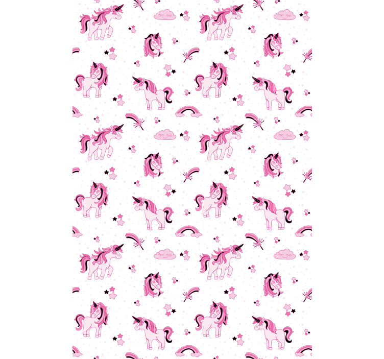 Rollo Fenster Kinderzimmer einhorn-fantasie-druck - TenStickers