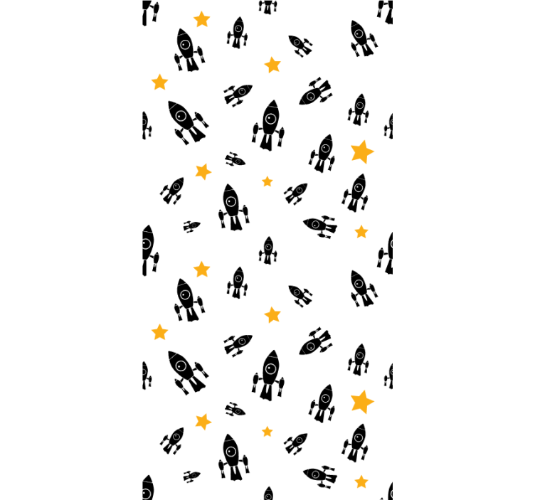 Rollo Fenster Gamer raketenstern-abenteuer - TenStickers