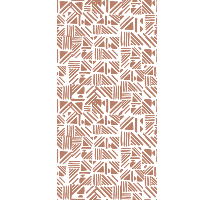 Rollo Fenster Hochzeit geometrische musterelemente - TenStickers