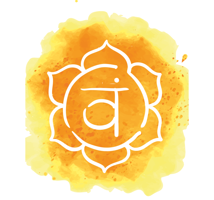 Rollo Zen Schönes sakralchakra-symbol - TenStickers