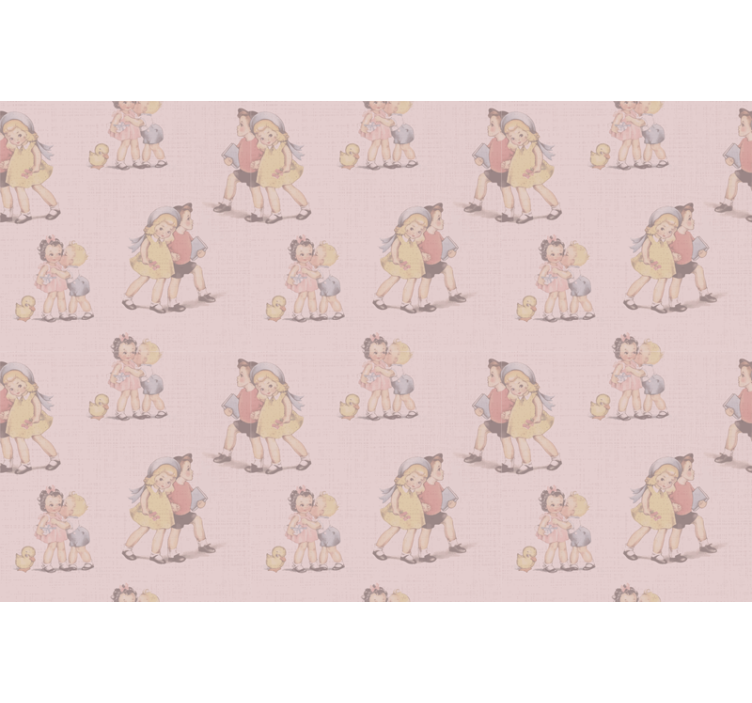 Rollo Fenster originell kinder, die zusammen spielen - TenStickers