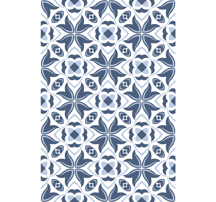 Küchenfenster Rollo komplexes kachelthema - TenStickers