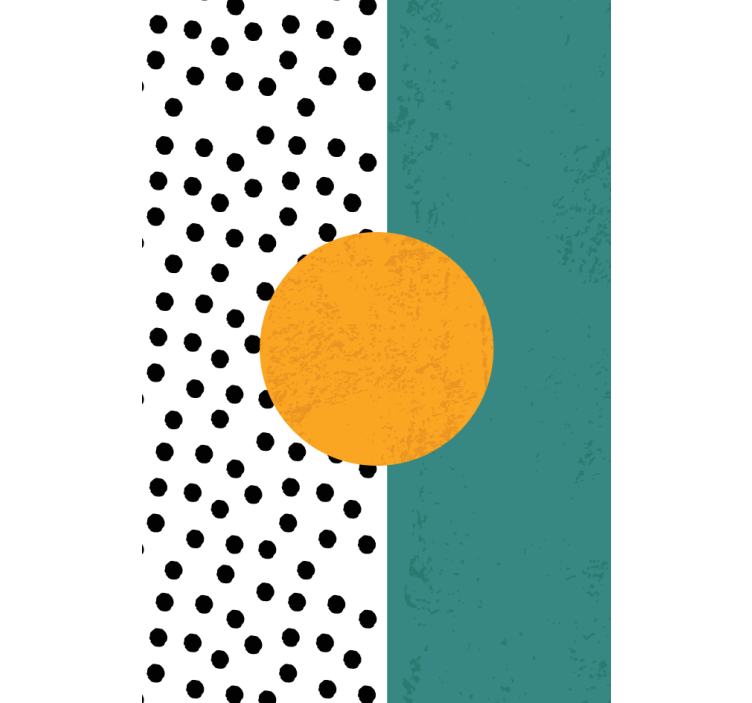 Fenster Rollo modern modernes punktdesign - TenStickers