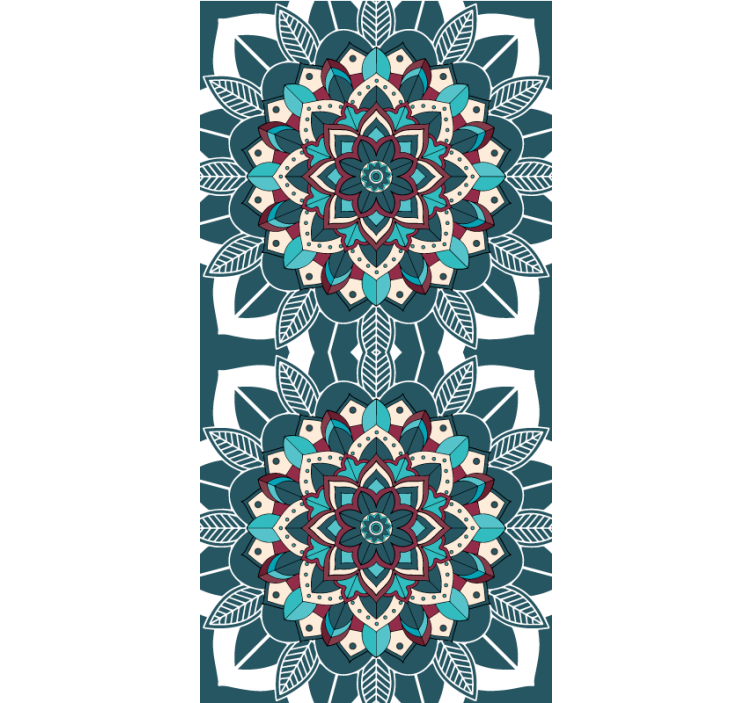 Origineller Rollo Mandala-stammesmuster - TenStickers