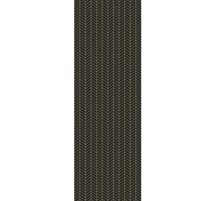 Rollo Fenster Muster geometrisches blattmotiv - TenStickers