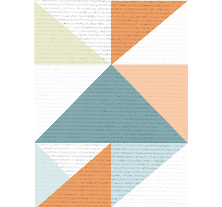 Fenster rollo modern mit geometrischem dreiecksmuster - TenStickers