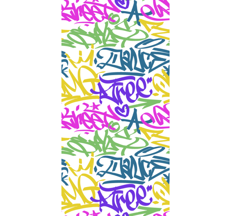 Jugendliche Rollos Graffiti - TenStickers