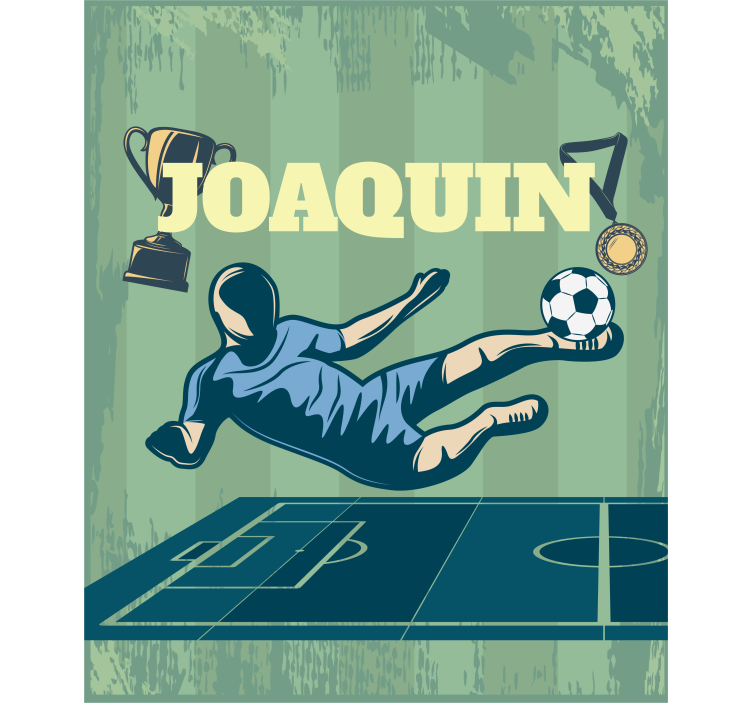 rollo Fußball Fußball mit Namen - TenStickers