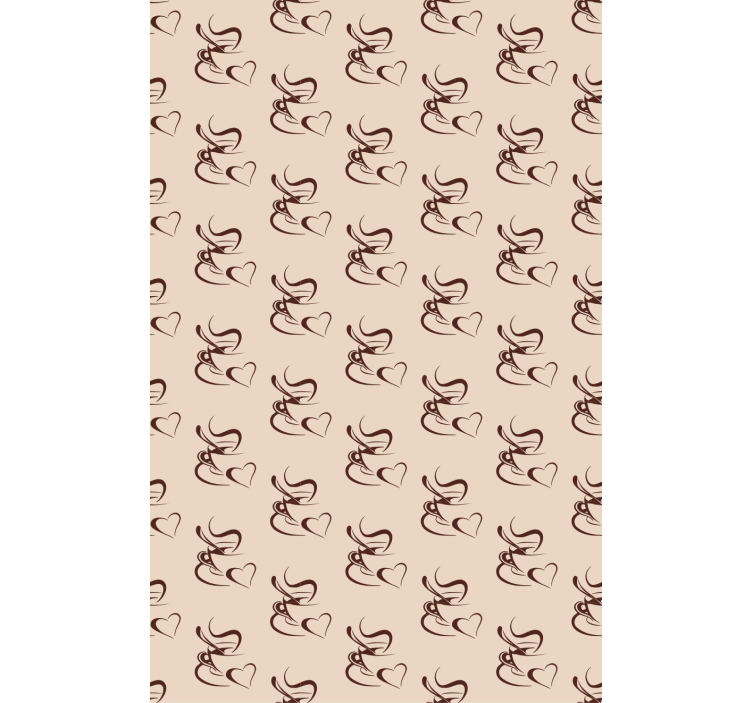 Küche Rollos Illustration für Kaffeeliebhaber - TenStickers