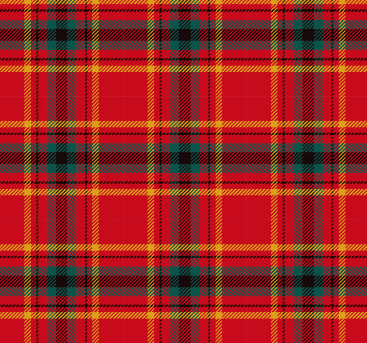 Rollos rot weihnachtliche rote tartan-textur - TenStickers