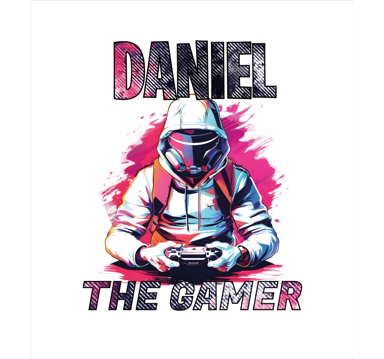 Rollo Fenster mit Namen spielstil - TenStickers