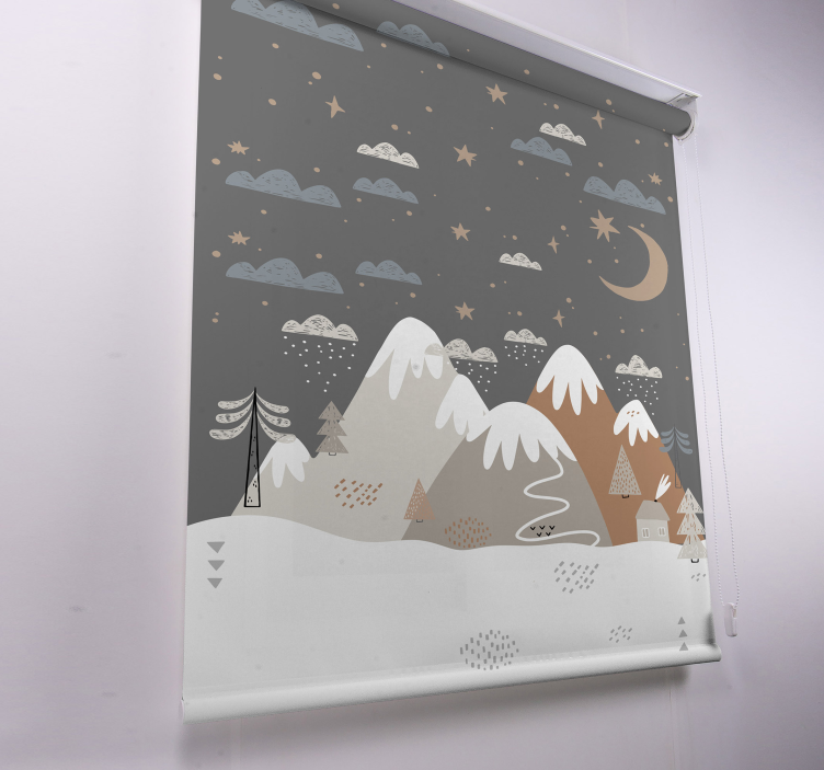 Berge nordic rollo - TenStickers