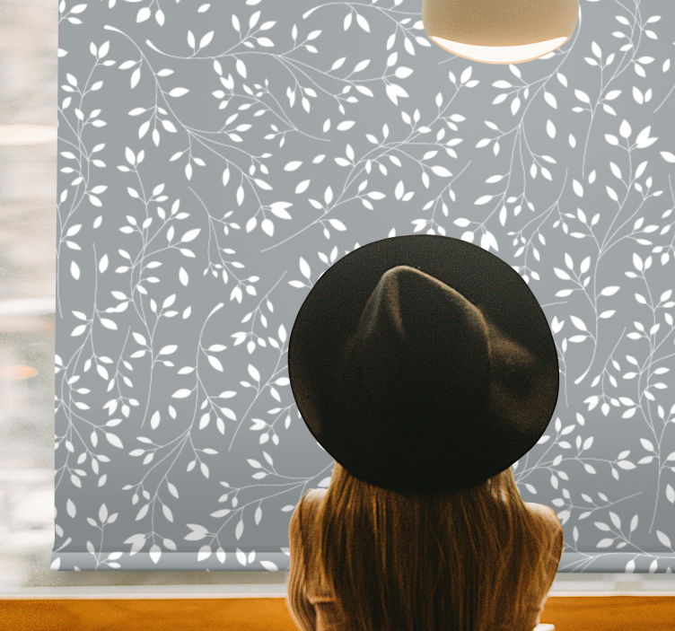 Rollo Blumen und Pflanzen Pflanzen zeichnen naturmuster - TenStickers