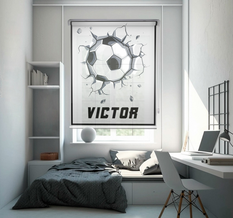 Breaking ball benutzerdefinierte bedruckte fenster schatten - TenStickers