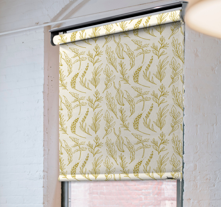 Goldener weizen elegant blind - TenStickers