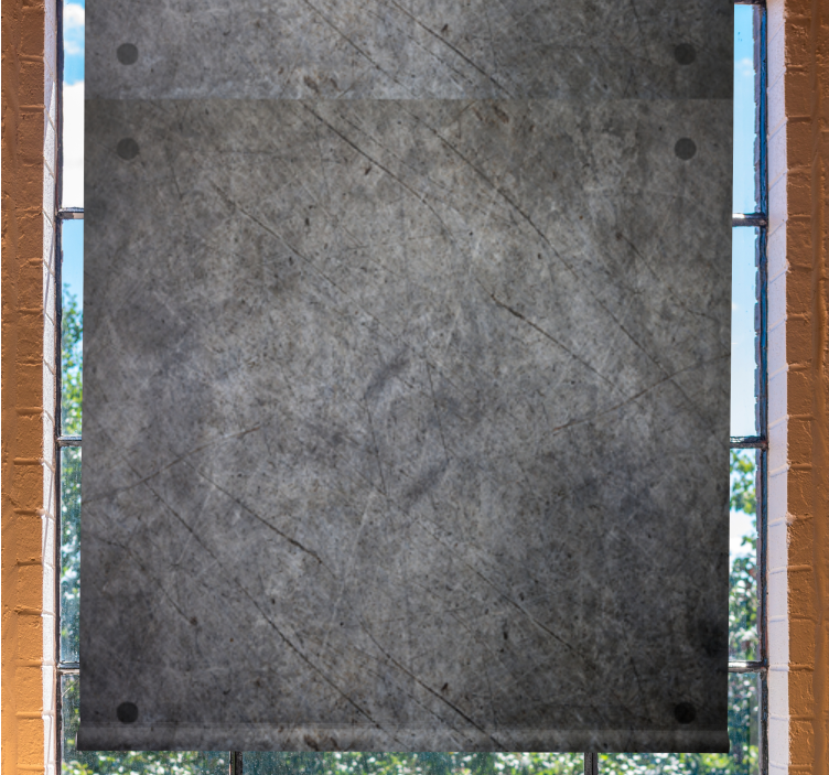 Rollo Fenster Muster graue oberfläche - TenStickers