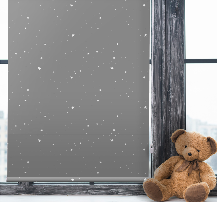 Rollo Fenster Kinderzimmer himmlische nachtlandschaft - TenStickers