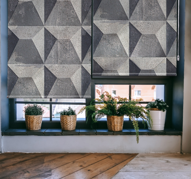 Moderne Rollos béton brut -textur - TenStickers