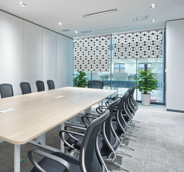 Moderne Rollos Elegantes geometrisches Muster - TenStickers