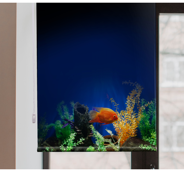Rollo mit Tieren Aquarienleben - TenStickers
