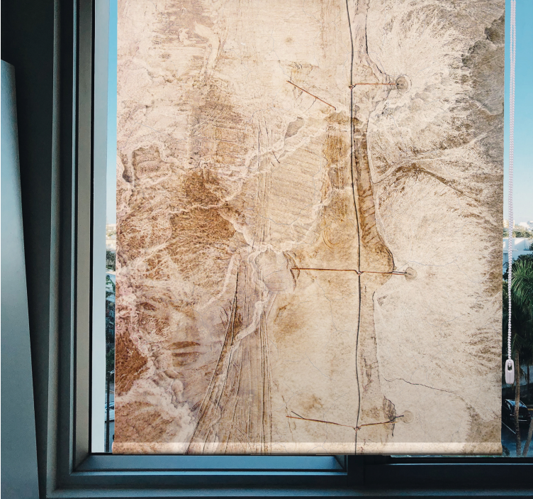 rollo mit Textur und Muster Natürliche texturen erdige töne - TenStickers