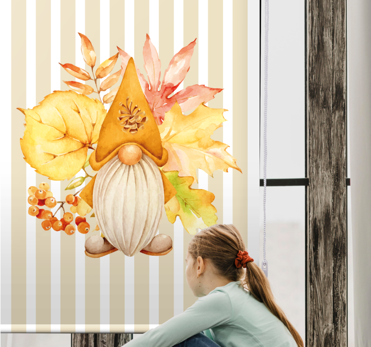 Weitere Fenster Rollos herbstwichtel-ausstellung - TenStickers