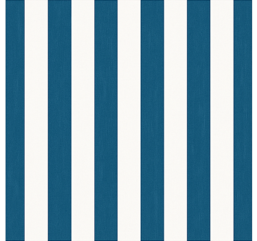 Rollo Fenster Badezimmer azurblaue streifen - TenStickers