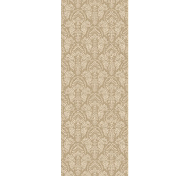 Rollo fenster esszimmer beige damast stil - TenStickers