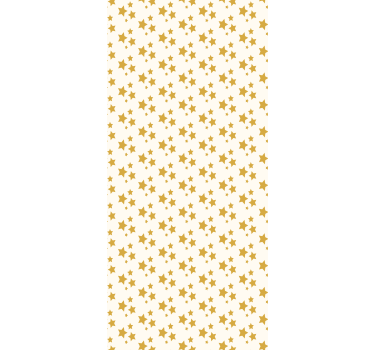 Rollo fenster kinderzimmer mit goldenen sternen - TenStickers